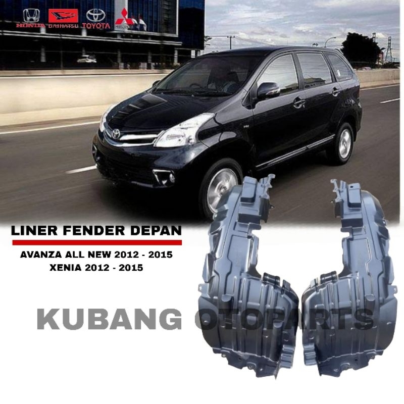 LINER Fender Avanza Xenia 2012 - 2015 | Liner Fender Avanza All new Original Baru