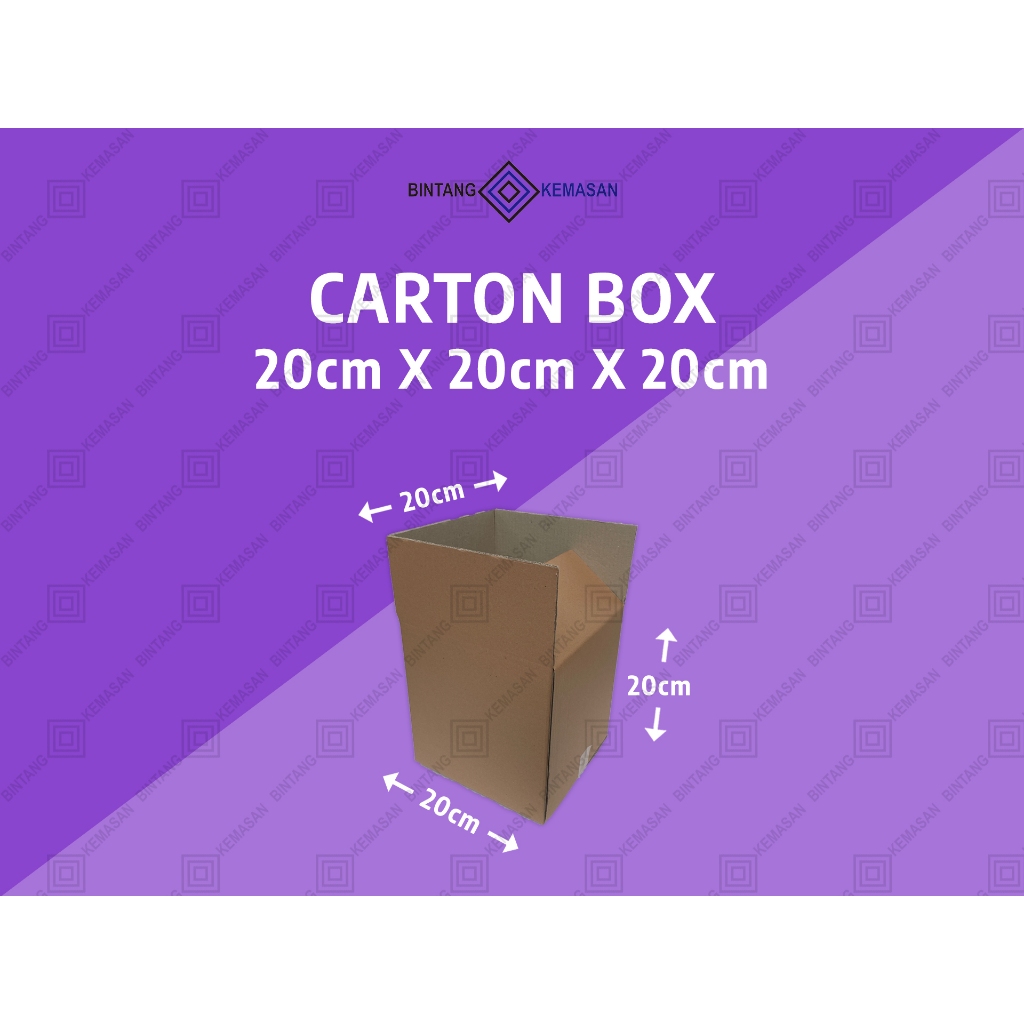 

Kardus Karton Packing 20x20x20cm/Dus Packing/Kardus