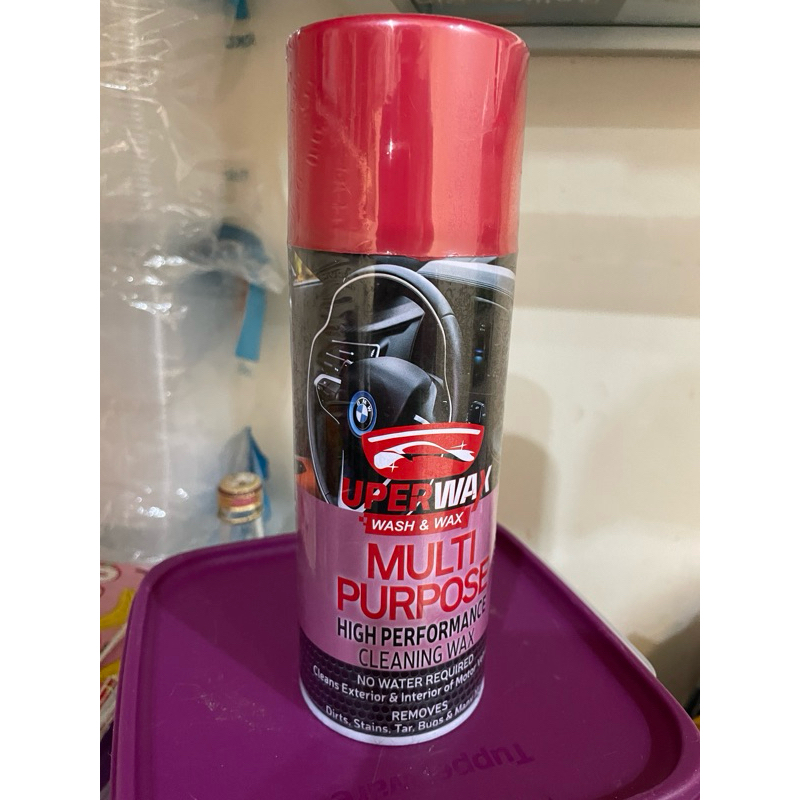 Uperwax multipurpose pembersih kaca dan body mobil / motor
