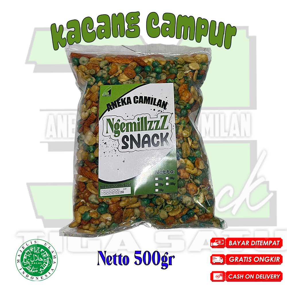 

500gr KACANG CAMPUR / MIXED NUTS / KACANG CAMPUR JAIPONG