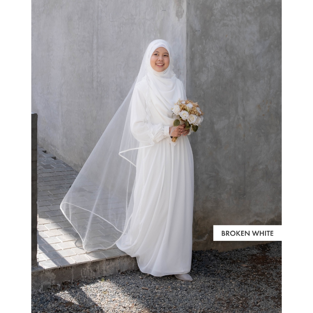 SET AKAD SYAR'I HIJAB ALILA | BAJU PENGANTIN | WEDDING DRESS