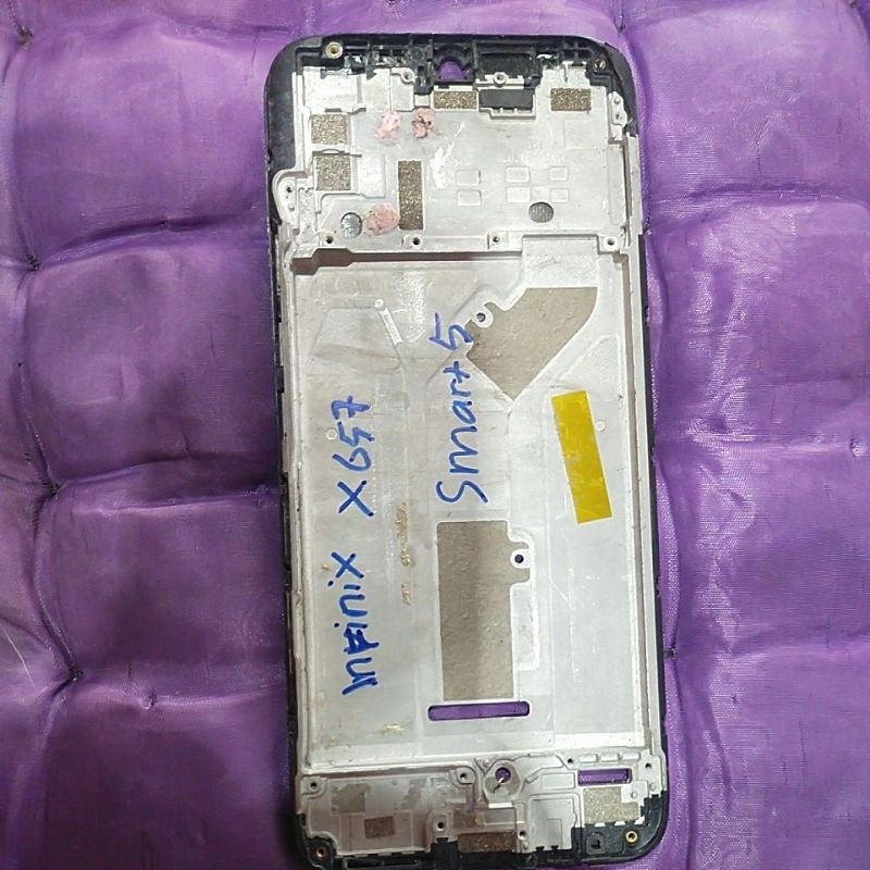 Frame Tatakan Lcd/ Tulang tengah LCD Infinix X657 (Smart 5) Ori copotan || BACA DESKRIPSI