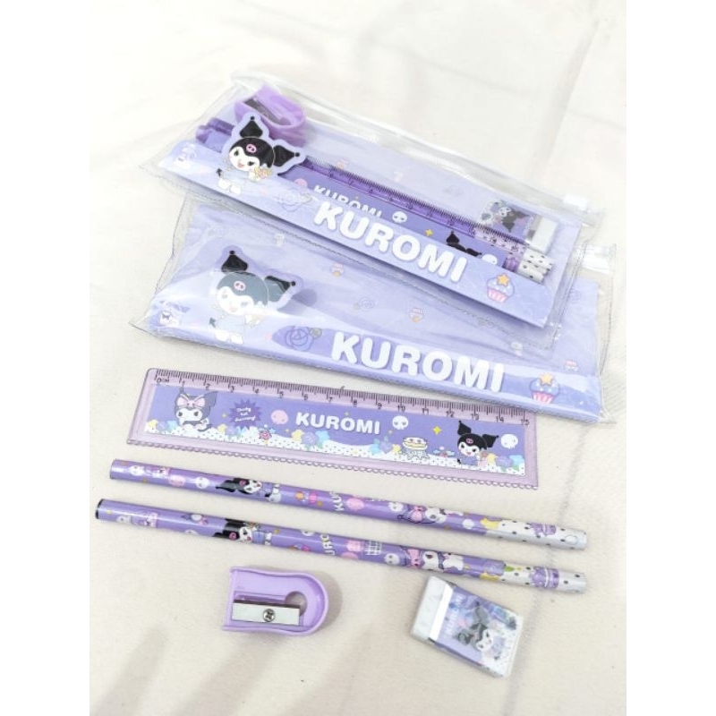 

one set perlengkapan alat tulis