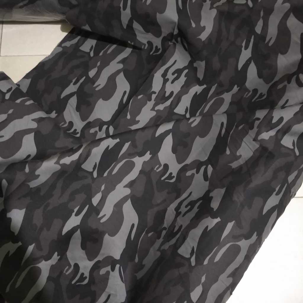 rtf Kain loreng army - Bahan Dril Twill Tebal. Loreng Camo US Woodland Rusia Salju loreng putih