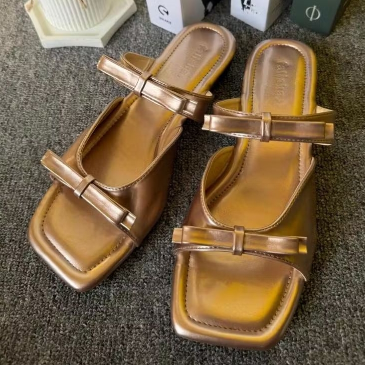 sendal falisha.id Marbela 05 Sendal flat  Sandal wanita fashion casual