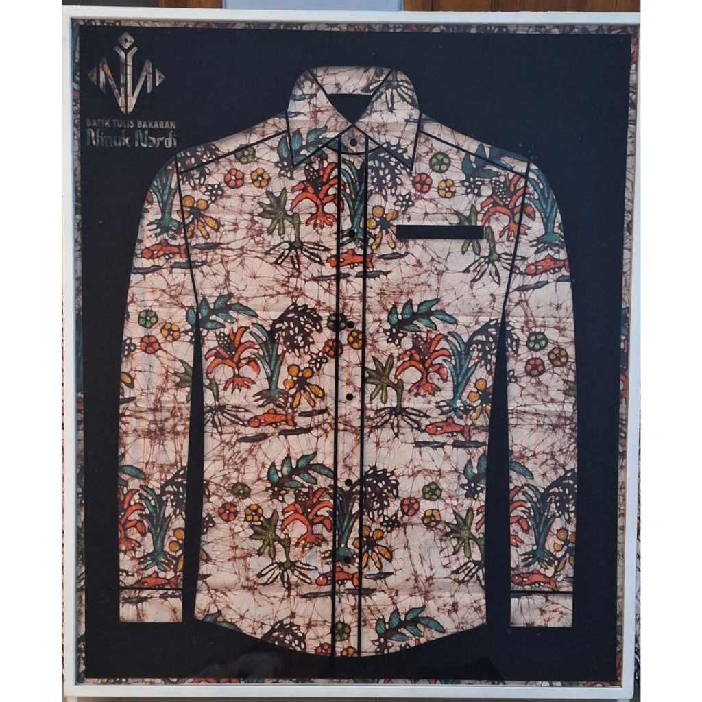 KAIN BATIK TULIS BAKARAN MOTIF MINA TANI KHAS PATI