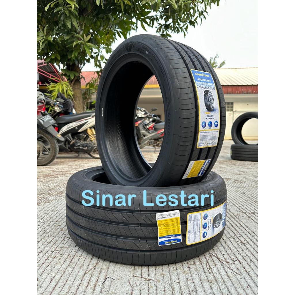 Ban Goodyear Assurance Comforttred 225 45 R18 95W cocok untuk Camry, Accord, Oddisey, Altis Dan Lain