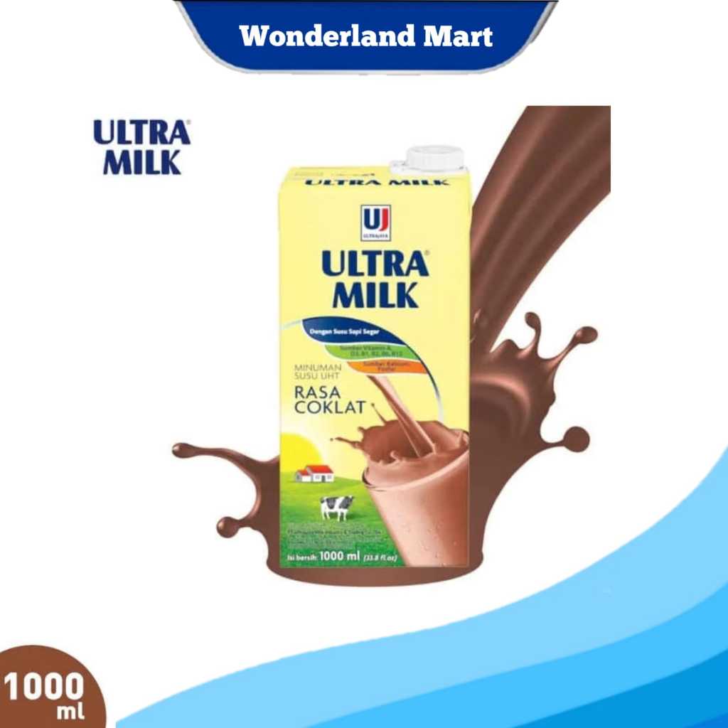 

ULTRA MILK Susu UHT Coklat 1 L 1000ml