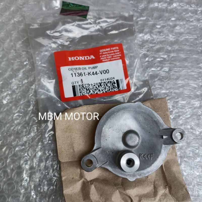 COVER TUTUP GIGI GEAR POMPA OLI HONDA BEAT POP ECO STREET SCOOPY VARIO 110 ESP ORI AHM 11361-K44-V00