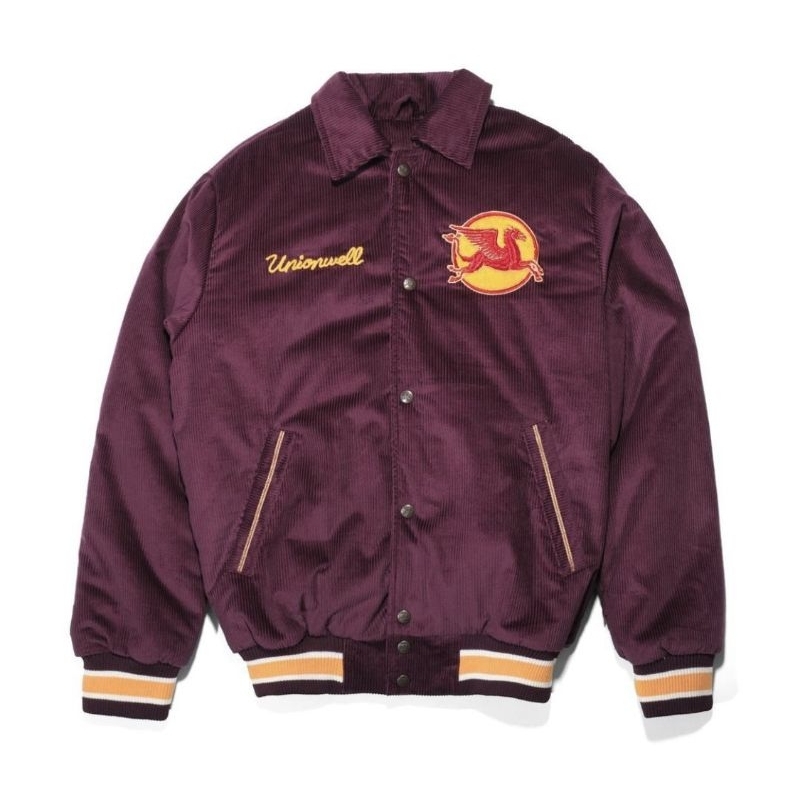 Unionwell Roundlogo Corduroy Varsity Maroon