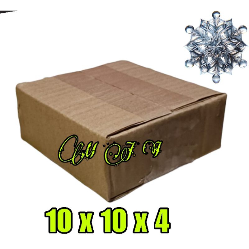 

kardus packing UK 10 x 10 x 4 kardus kecil