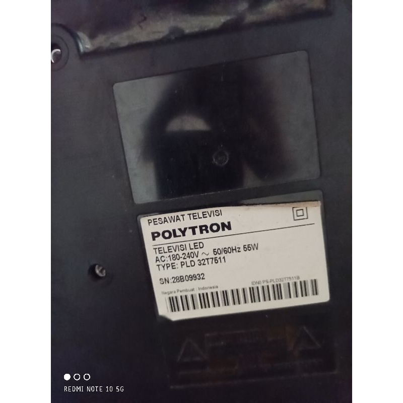 mainboard & psu  polytron PLD32T7511