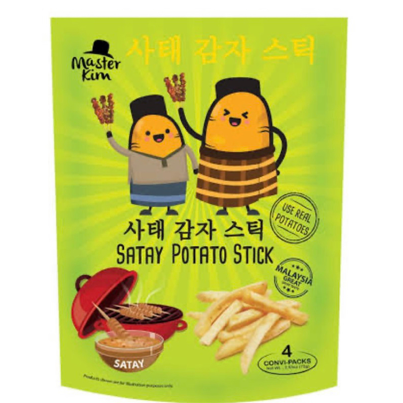 

master kim satay potato stikkkk