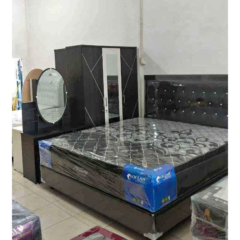 PROMO SET Furniture / SET Kamar Tidur Cantik Minimalis BATAM