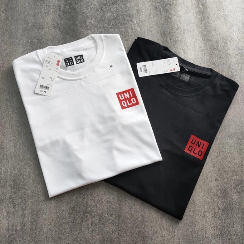 ATASAN BAJU KAOS UNIQLO KAOS KATUN KOMBED 20S KAOS UNISEX UNIQLO UNISEX