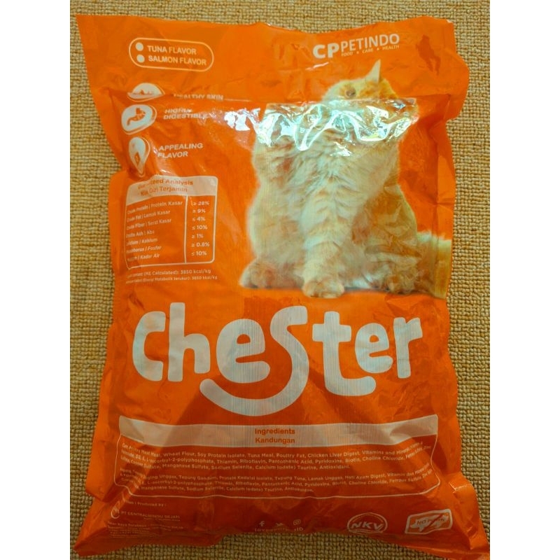 Chester dry food makanan kucing