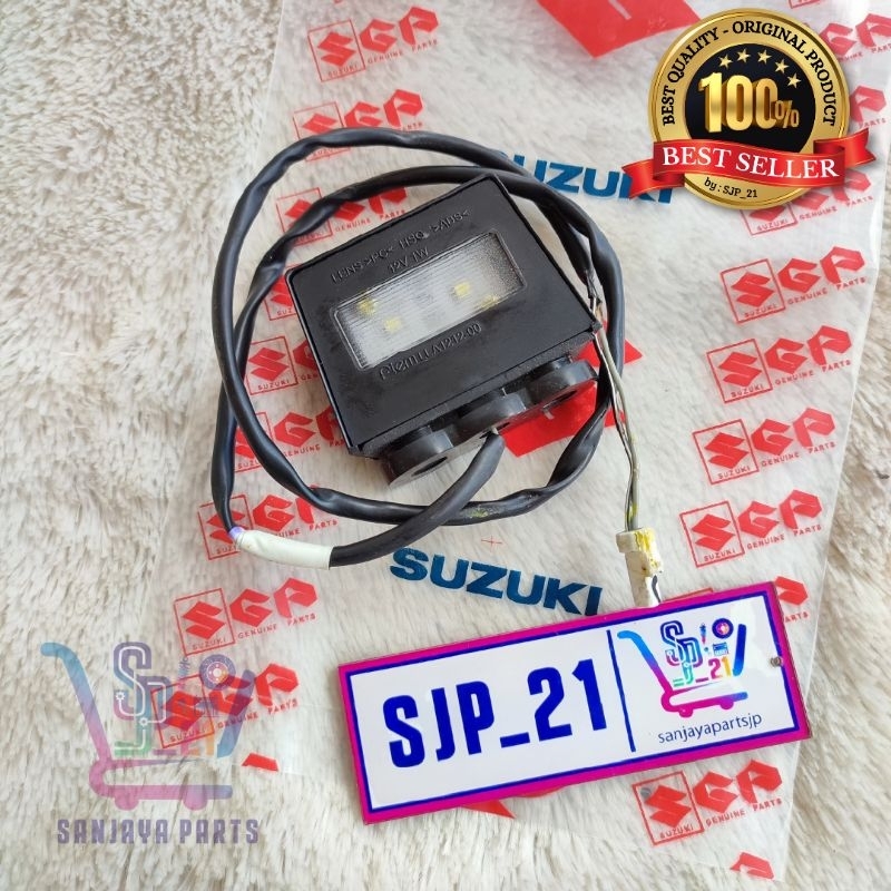 lampu led plat nomor suzuki gsx 150 original