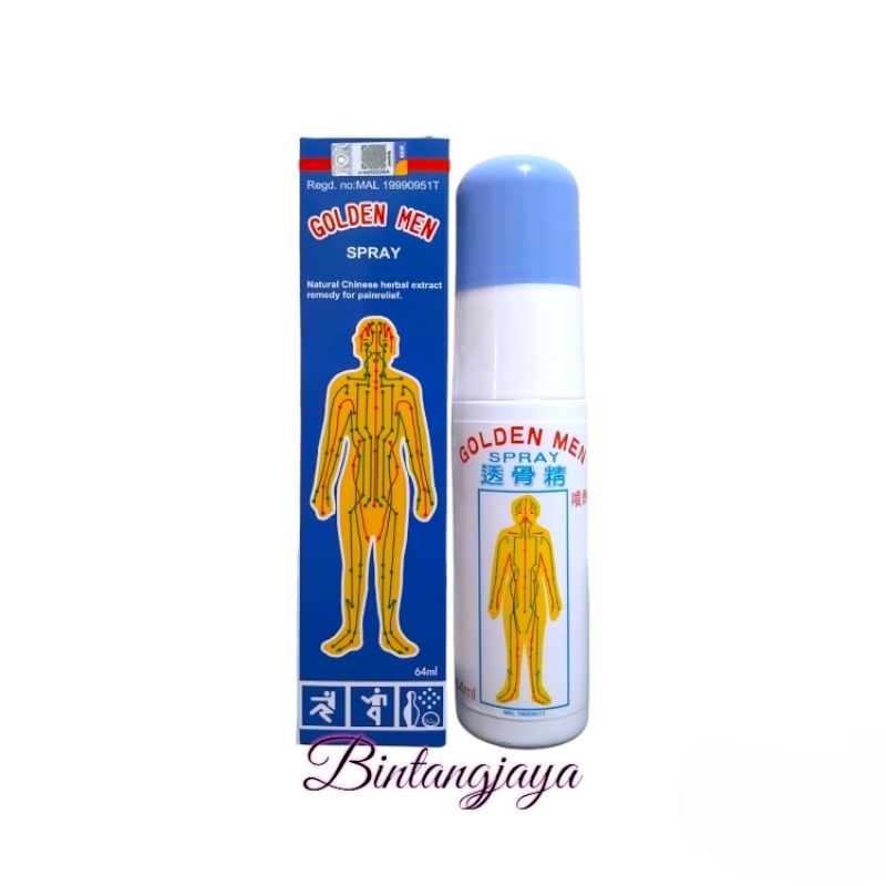 Golden Men Spray 64 ML Import