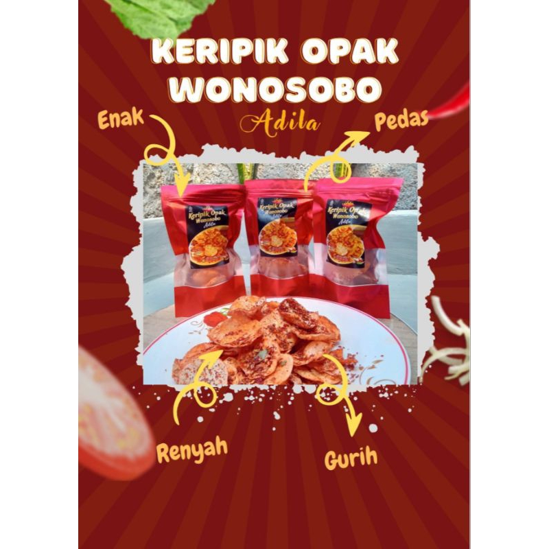 

KERIPIK OPAK ADILA opakpedas/keripikpedas/cemilanpedas