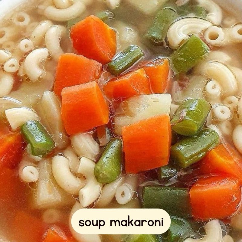 

KIRIM INSTAN soup makaroni (frozen)