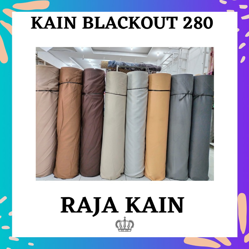 KAIN BLACKOUT IMPORT / KAIN GORDEN EMBOSS/ KAIN POLOSAN / KAIN HORDENG / KAIN HORDENG METERAN / KAIN