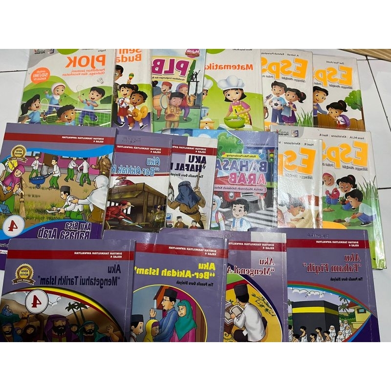 

BUKU KELAS 4 KURIKULUM MERDEKA / BUKU ESPS / BUKU MI / BUKU SEKOLAH / BUKU KELAS 4SD MI / DINIYAH TAKMILIYAH AWWALIYAH KELAS 4 / BUKU ESPS KELAS 4