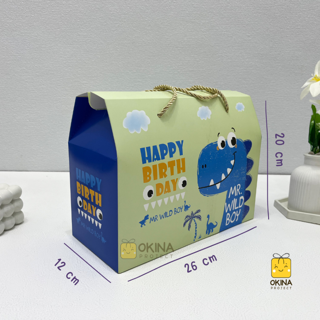 

Goodie Bag Souvenir Ulang Tahun Paperbag Ultah / Kotak Kado Ultah