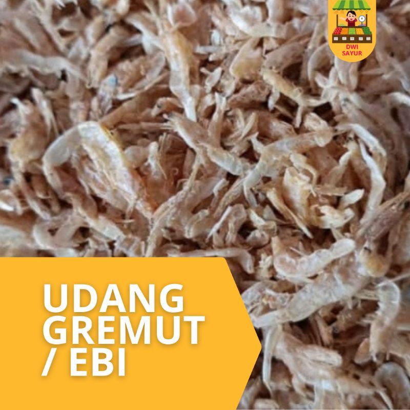 

Udang Gremut/Ebi 100g,250g
