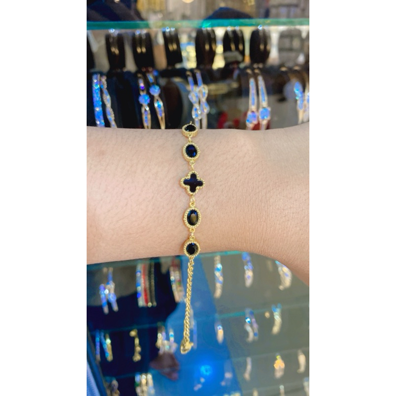 Gelang Titanium Mata Hitam Terbaru