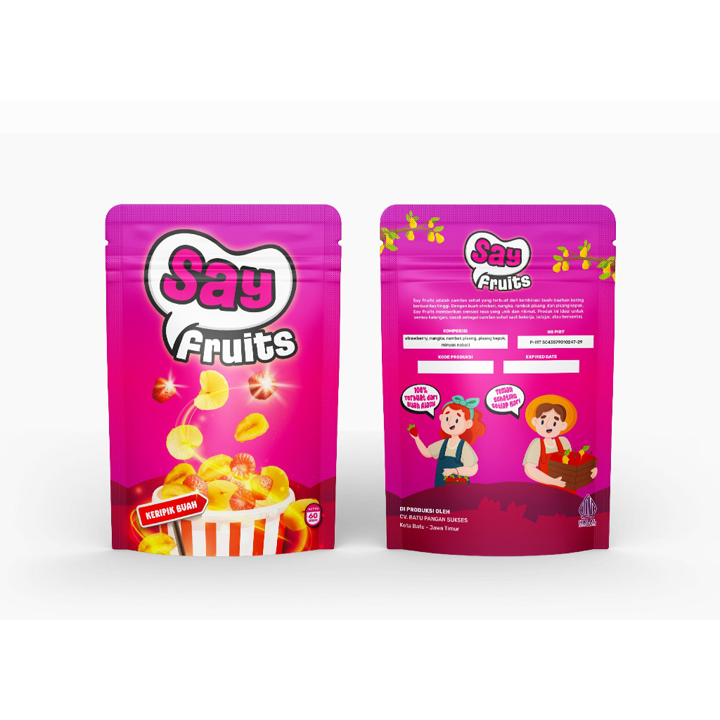 TERMURAH Jasa Cetak Standing Pouch ZIPLOCK Premium / Full Print / 2 sisi / Packaging / Kemasan / Cus