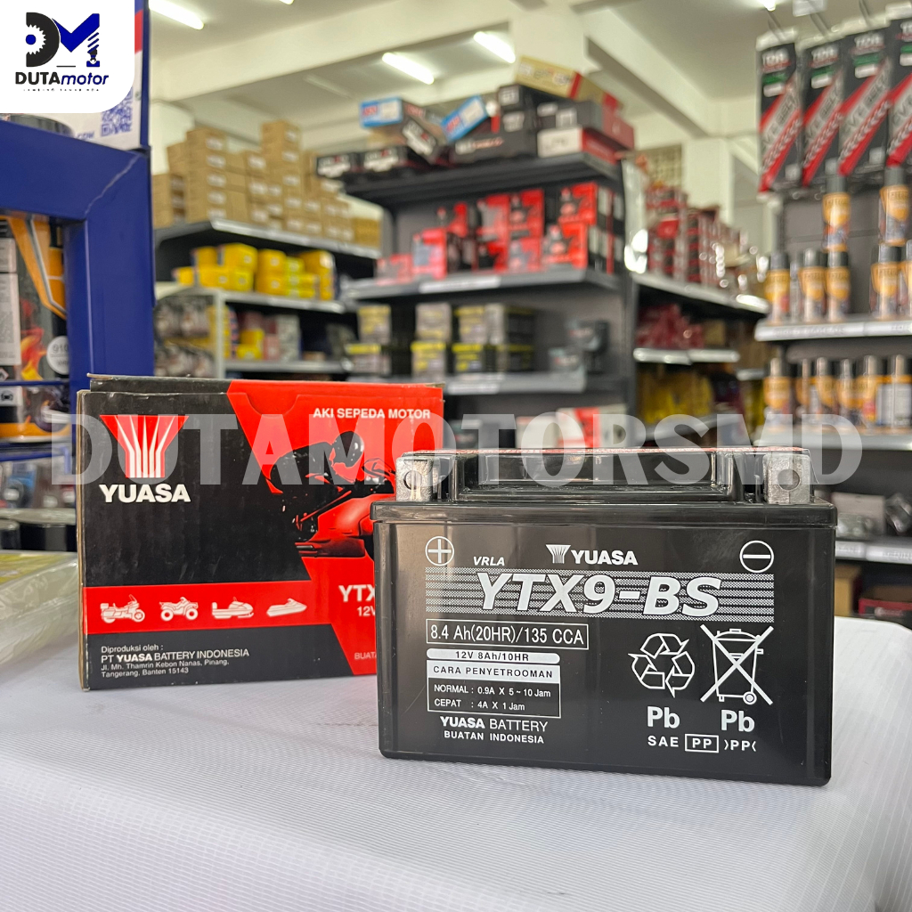 AKI YUASA YTX9-BS 12V 8Ah/10HR