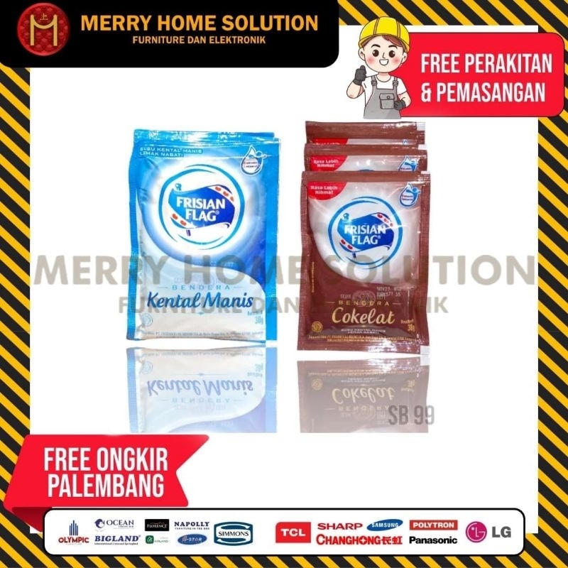 

Frisian Flag susu bendera kental manis & coklat sachey condensed milk