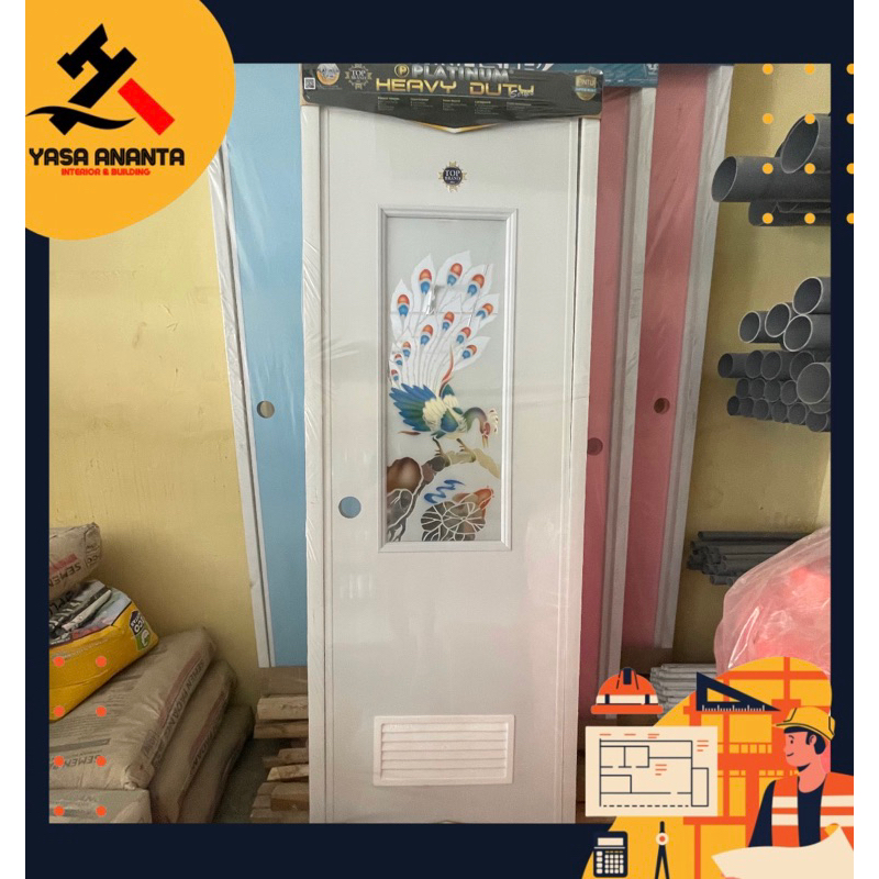 PINTU PLATINUM HEAVY DUTY PVC KAMAR MANDI
