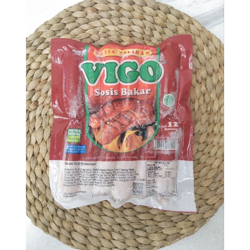 

Vigo Sosis Bakar Isi 12/550gr