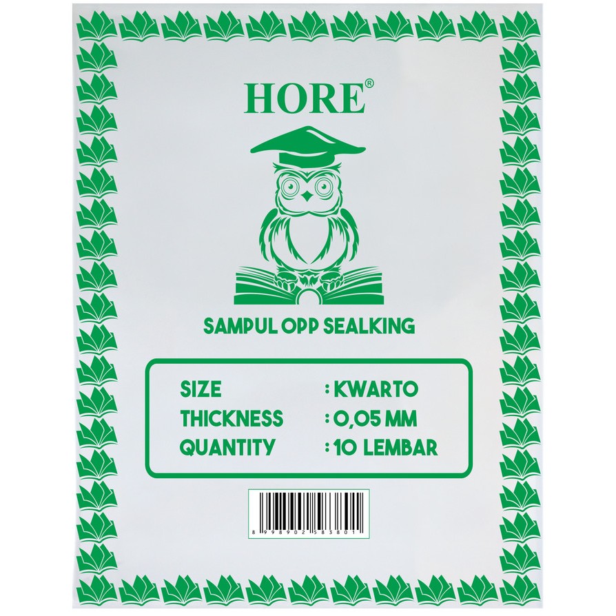 

Sampul Buku Hore OPP Sealking KWARTO Super POP1