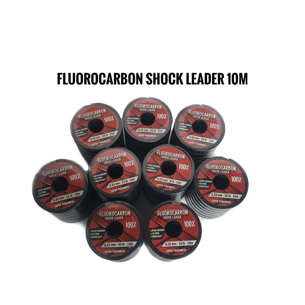 SENAR FLUOROCARBON SHOCK LEADER 100%
