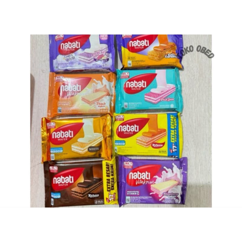 

Nabati Wafer All Varian 43 Gram