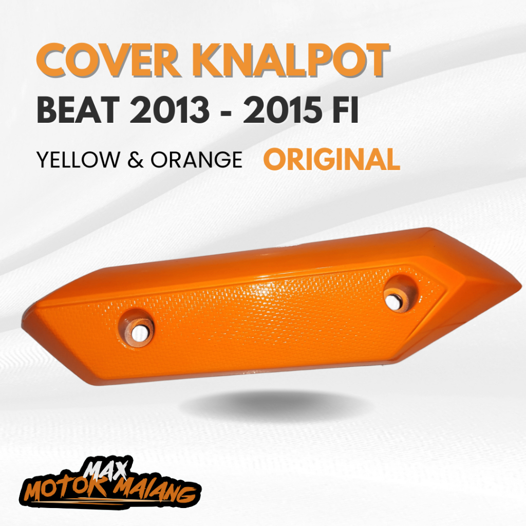 Cover Knalpot Beat FI 2013 2014 2015 Tameng Tutup Pelindung Muffler Protector Murah Original