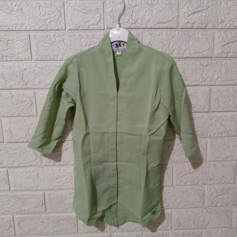 Kebaya adat seragam sekolah kartini anak murah jogja polos perempuan atasan baju tradisional jawa se