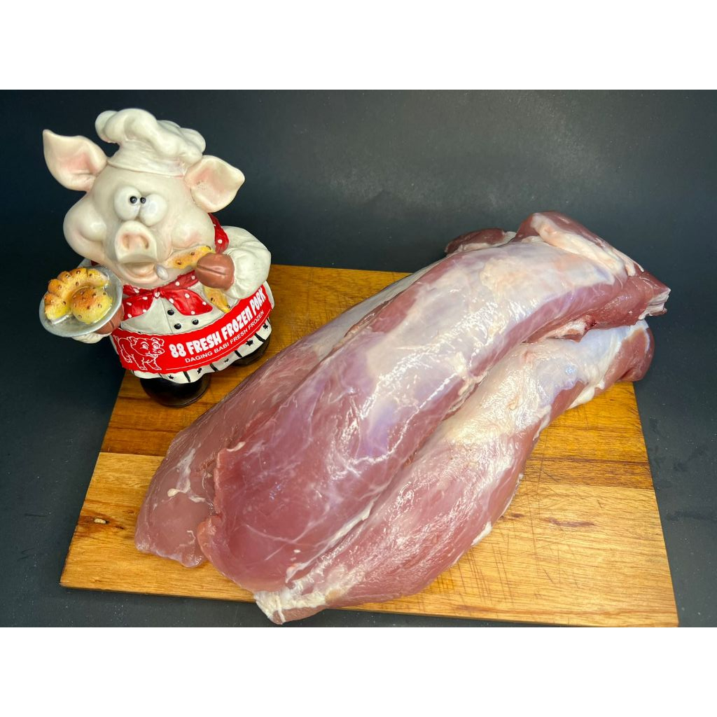 

Has Dalam Babi - Pork Tenderloin 500 GRAM Daging Babi PREMIUM (BABI ORGANIK)