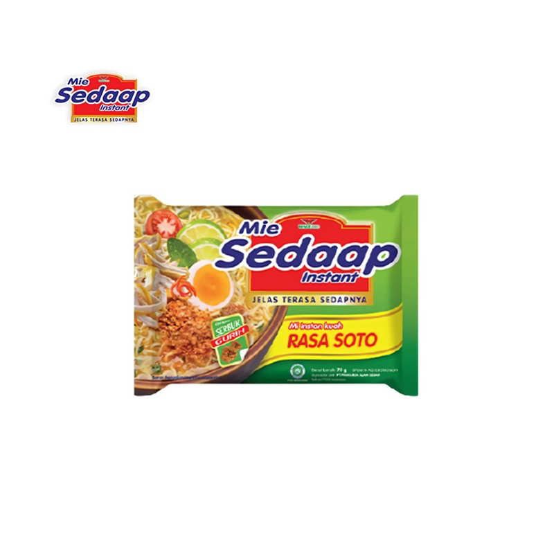 

Sedaap Mie Instan Kuah Soto 75g