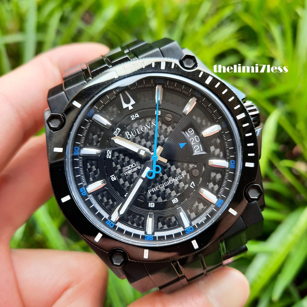 Jam tangan Bulova Precisionist swiss made quartz grand prix F1 ref 96B142 18000120