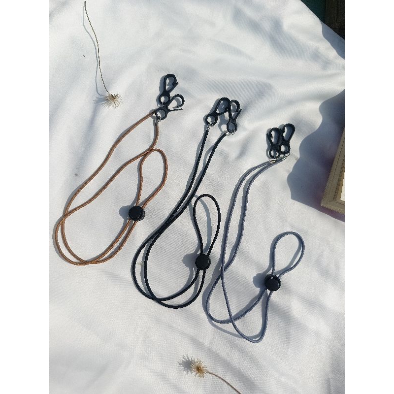 STRAP MASKER POLOS _ STRAP MASKER HIJAB _  KONEKTOR MASKER _ TALI MASKER