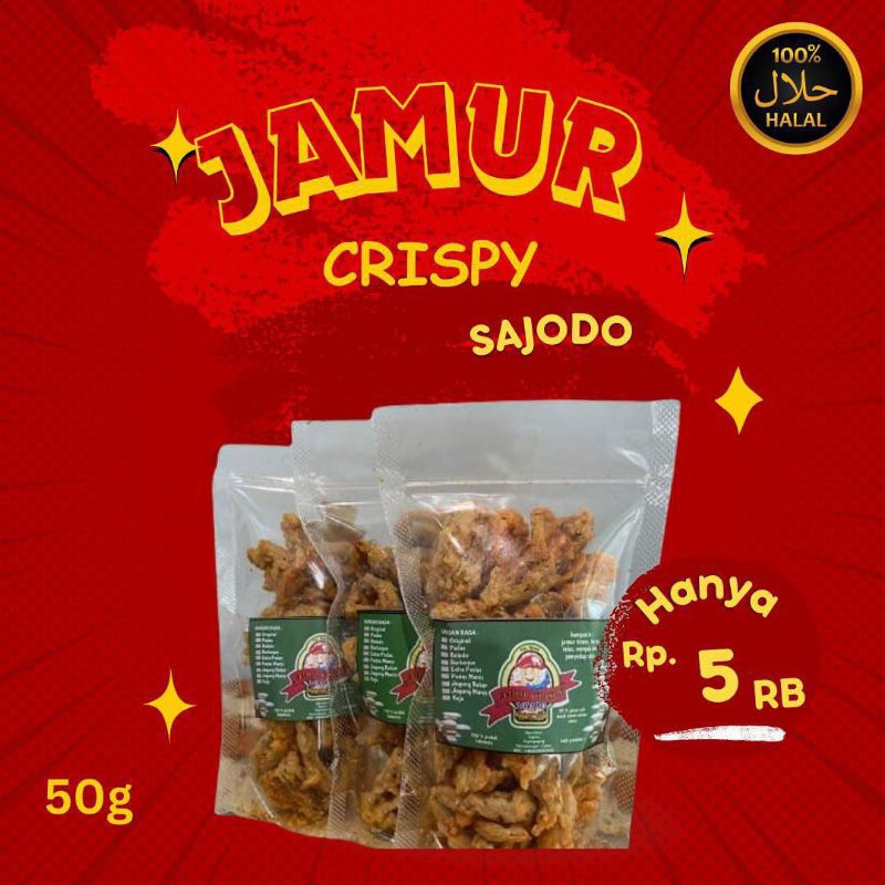 

JAMUR CRISPY SAJODO