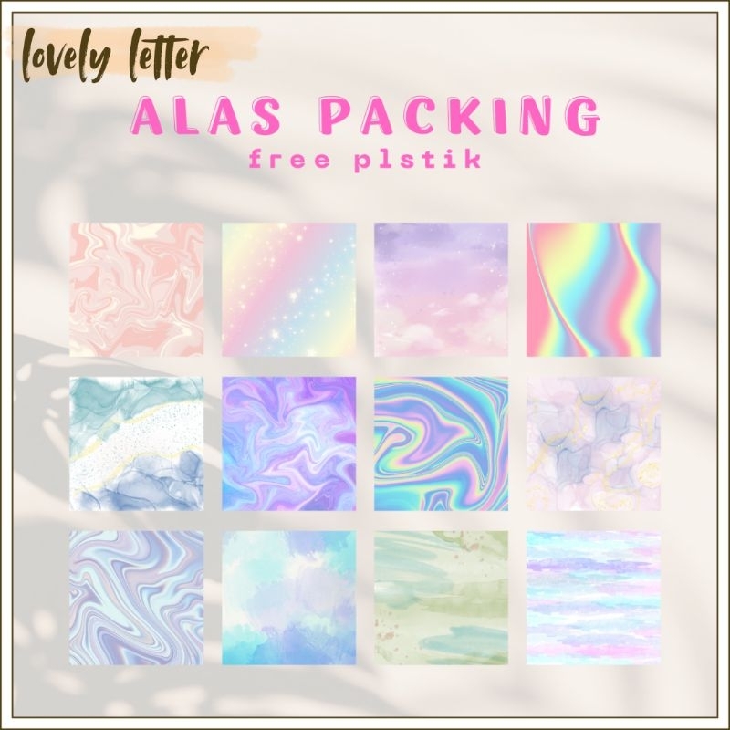 

Alas packing souvenir / Alas Packing Freebies Free plastik - LL003