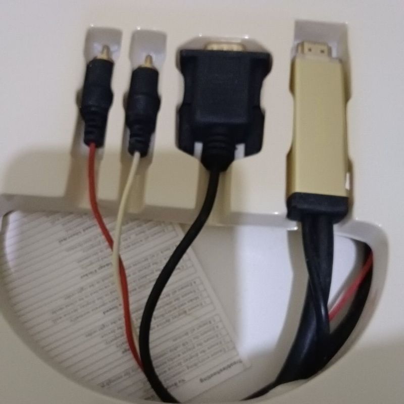 Kabel 2M HDMI To VGA & Audio Converter Hight Speed