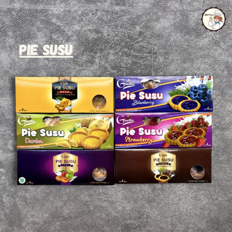 

CAMILAN KUE PIE SUSU PAI SUSU DUREN DURIAN APEL KEJU COKLAT BLUEBERRY STRAWBERRY KHAS MALANG ISI 4