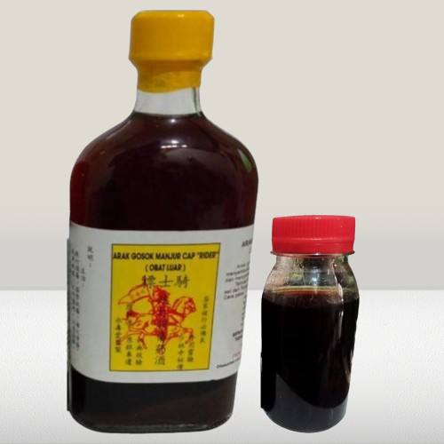 arak pijat cap qilin  arak gosok cap qi lin  arak cidera otot  arak retak tulang  80ml arak usap