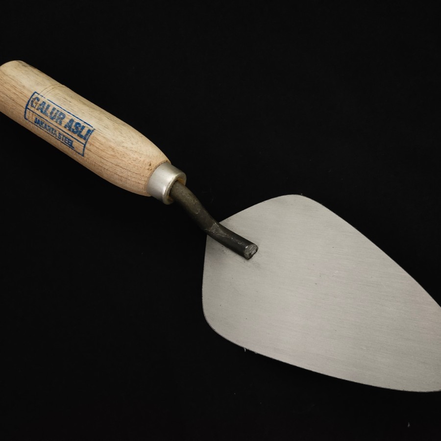 Cetok Sendok Semen Galur - Panjang Cetok 15cm - Bahan Cetok Plat