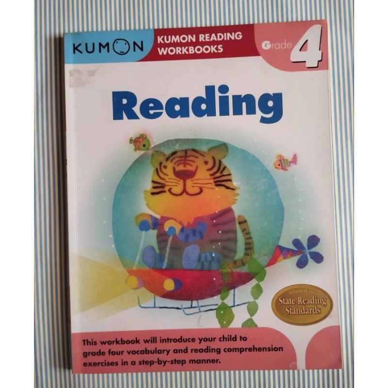 KUMON. seken ori. Belajar bahasa Inggris. Kumon Reading Workbooks Grade 4